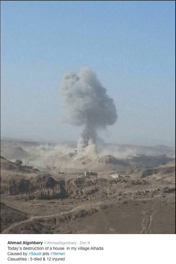 Saud Bombing Yemen